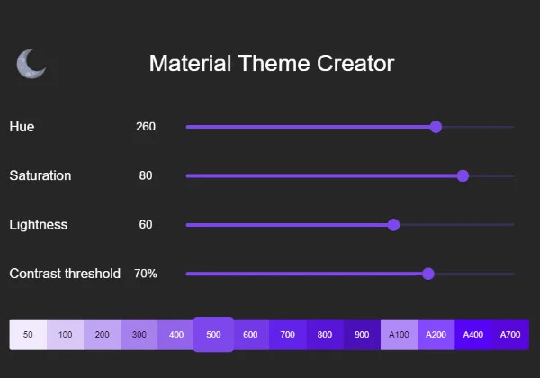 Material Theme Creator